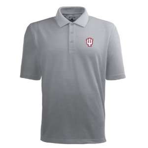  Indiana Pique Xtra Lite Polo Shirt (Grey): Sports 