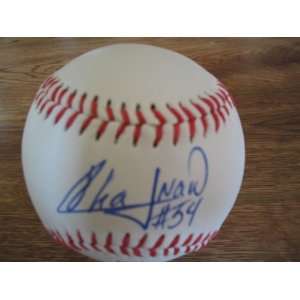  AROLDIS CHAPMAN Cincinnati Reds Autographed OLB Baseball 