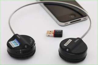 Rechargeable 2.4G HD PC wireless headphone cordless headset with 