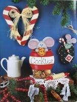 Christmas Wood Paint Pattern Book Penguin Gingerbread  