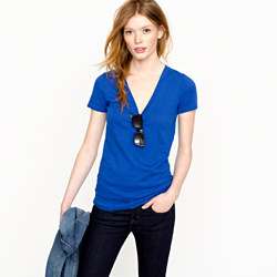 Vintage cotton V neck tee $29.50 [see more colors]