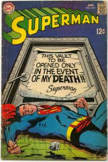 Superman Comic Book #213 (1969)  