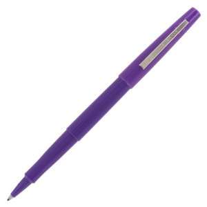  Papermate Flair Porous Point Pens, Purple Ink, Medium 