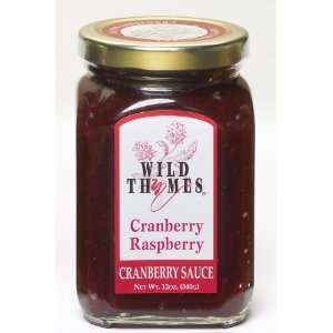 Wild Thymes Cranberry Raspberry Sauce  Grocery & Gourmet 