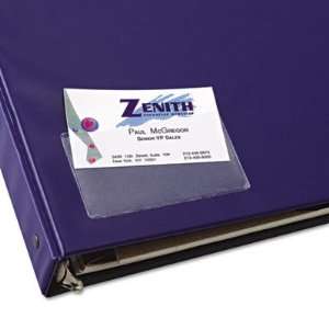    Top Load Self Adhesive Standard Business Card Hold: Electronics