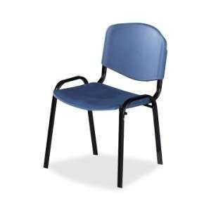  Safco 4185 Contour Stack Chairs   Blue   SAF4185BU 