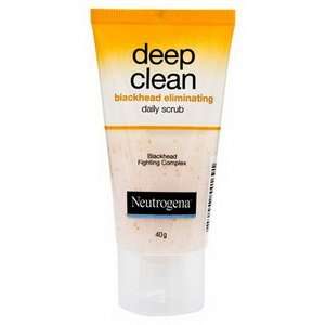 Neutrogena Deep Clean Facail Foam Blackhead Eliminating Daily Scrub 