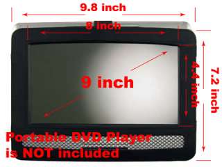  mount strap Case for 9inch portable DVD player   