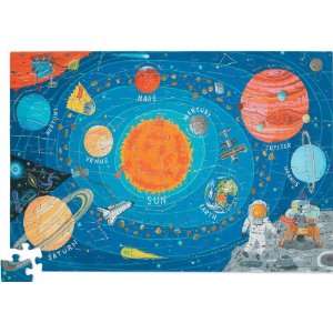   Jigsaw Travel Puzzle 100 Pieces 9X12 Space (CC29132): Toys & Games