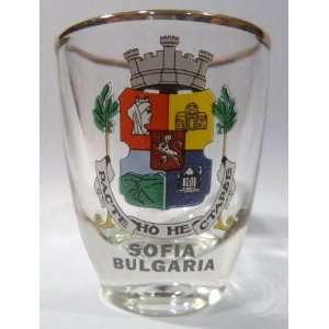  Bulgaria Sofia Shot Glass