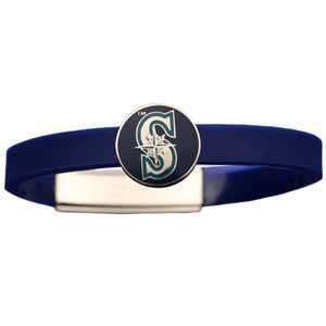 Seattle Mariners Slider Bracelet MLB Baseball Fan Shop Sports Team 