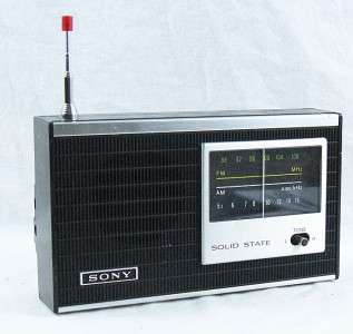 Vintage Sony 6F 16W AM/FM Transistor Radio  
