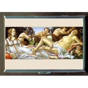 BOTTICELLI VENUS AND MARS ID Holder Cigarette Case or Wallet: Made in 