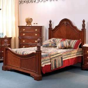  World Imports Georgetown Low Post Bed (Queen) 1191 QB 