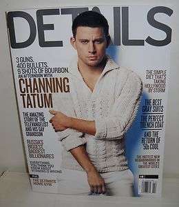   Details Magazine February 2012 Channing Tatum, GLEEs Darren Criss