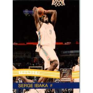  2010 / 2011 Donruss # 137 Serge Ibaka Oklahoma City Thunder 