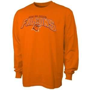  Bowling Green State Falcons Orange Big Time Long Sleeve T shirt 