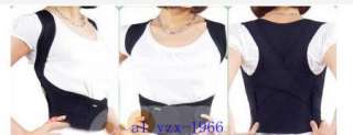 New Useful Posture Corrector Belt Brace Correct Poor Posture Black 