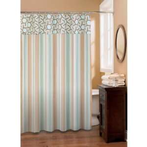 Whole Home Fabric Shower Curtain Fabric Chain:  Home 