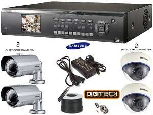 SAMSUNG INDOOR & OUTDOOR SECURITY CCTV CAMERA WITH DVR  