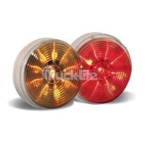  Truck lite 3051 Red, 2 Round Marker & Clearance Lamp W 