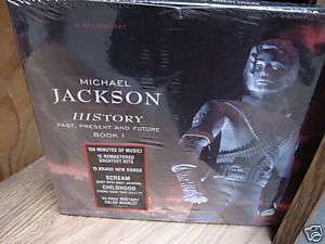 MICHAEL JACKSON HISTORY/PAST/FUTURE SEALED BOX + 6 LPS  