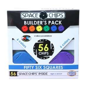   Sports Space Chips Builder Pack   Square (56 Pieces) Toys & Games