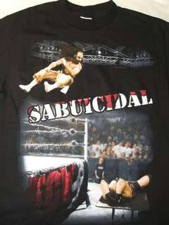 Classic SABU Sabuicidal ECW WWE Wrestling T shirt  