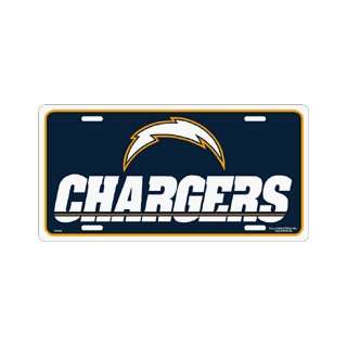 San Diego Chargers License Plate