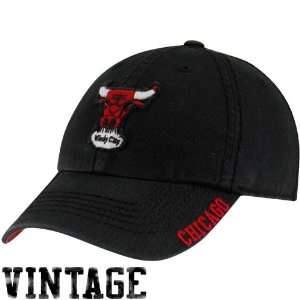  Chicago Bulls Black Winthrop Franchise Fit Hat