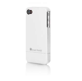   iSlide Slim Hard Protective Case Cover for iPhone 4 4G WHITE  