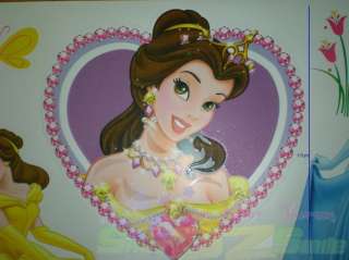 DISNEY PRINCESS ♥ Removable WALL STICKERS DECALS  
