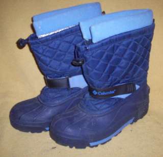 Columbia Kids Snow Boots sz 3 (9260)  