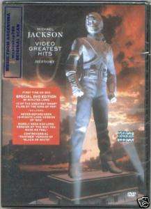MICHAEL JACKSON, VIDEO GREATEST HITS – HISTORY. IN ENGLISH. FACTORY 