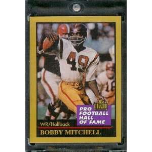  1991 ENOR Bobby Mitchell Football Hall of Fame Card #100 