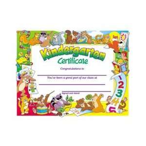 Kindergarten Certificate (TEPT343) Category School Supplies  