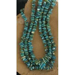  CARICO LAKE TURQUOISE 4 10mm BEADS MULTI COLOR 
