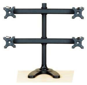   Arched Free Standing Monitor Stand holds up to 4 27 inch Monitors
