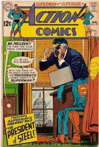 SILVER AGE 1969 ACTION COMICS # 371 DC Comic SUPERMAN  