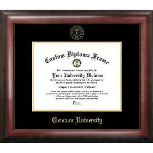  Clemson University Gold Embossed Diploma Frame: Sports 