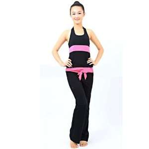 BellyRose Soft Cotton Yoga Set Bra Top & Pants  3 Sizes Available 