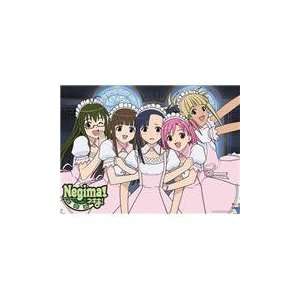  Negima Group Pink Maid Outfit Wall Scroll GE9706