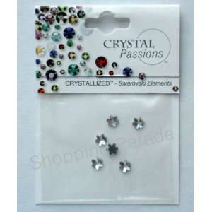   2826 Rivoli Snowflake Crystal Clear Flatback   5mm 