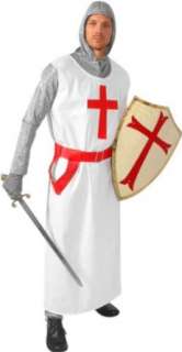  Adult Crusader Costume (SizeLarge 44 46) Clothing
