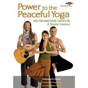  Power to the Peaceful Yoga with Michael Franti DVD: Sports 