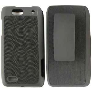  Motorola Droid 4 IV XT894 XT 894 Black Snap On Hard Case 