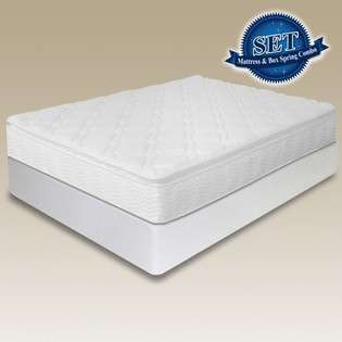 Sleep Master 10 Supreme Pillow Top Spring Mattress & Bi Fold Box 