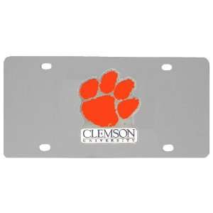  Clemson Logo Plate