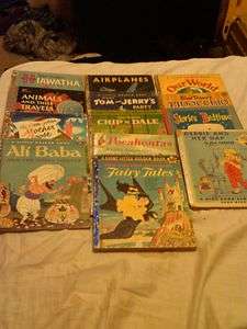 13 Little Golden Childrens Books Vintage 1950s 1970s  