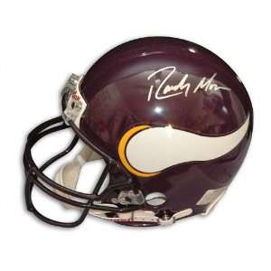 : Randy Moss Autographed Pro Line Helmet  Details: Minnesota Vikings 